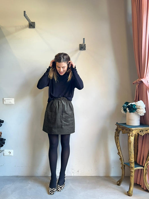 Gonna Luca in velluto verdone