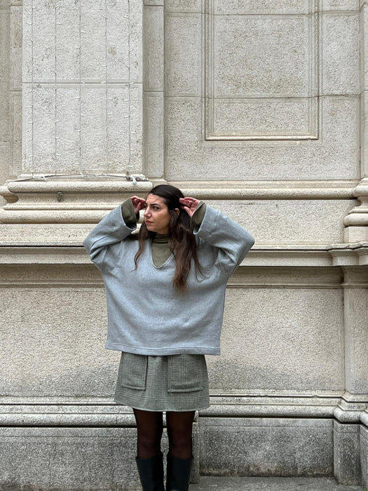 Maglione Amedeo grigio chiaro