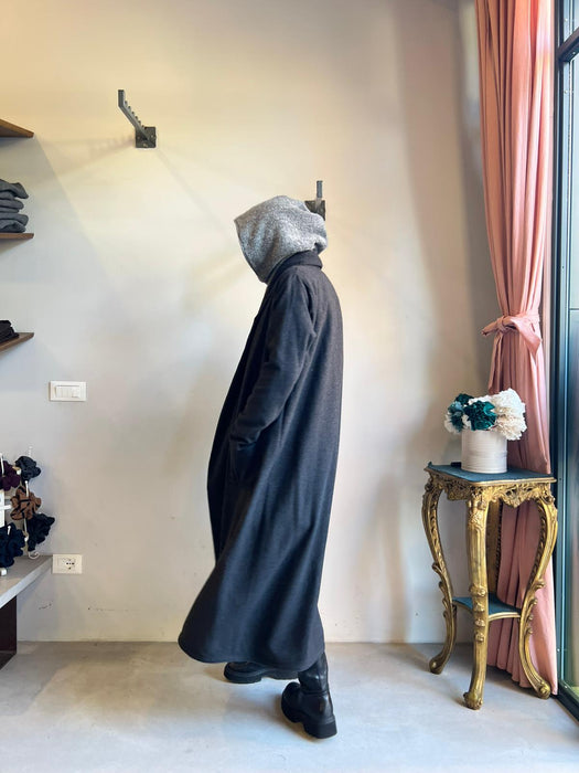 Cardigan Marinella lungo antracite