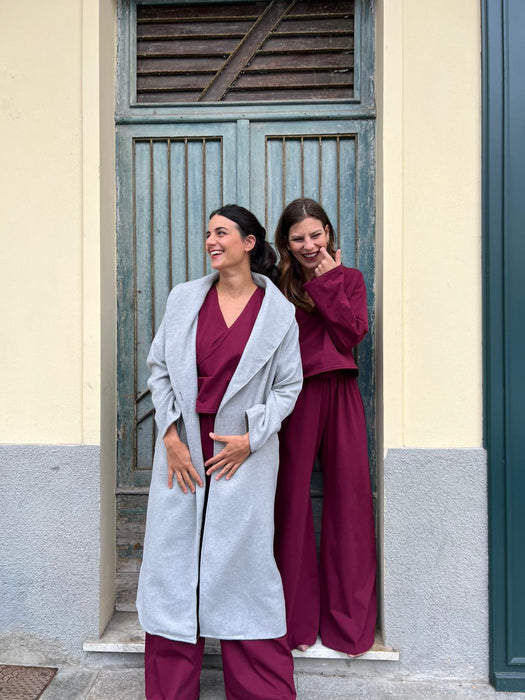 Capospalla Diletta grigio chiaro