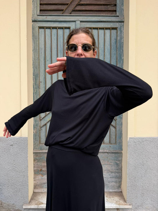 Maglia Cristiana in maglina nera