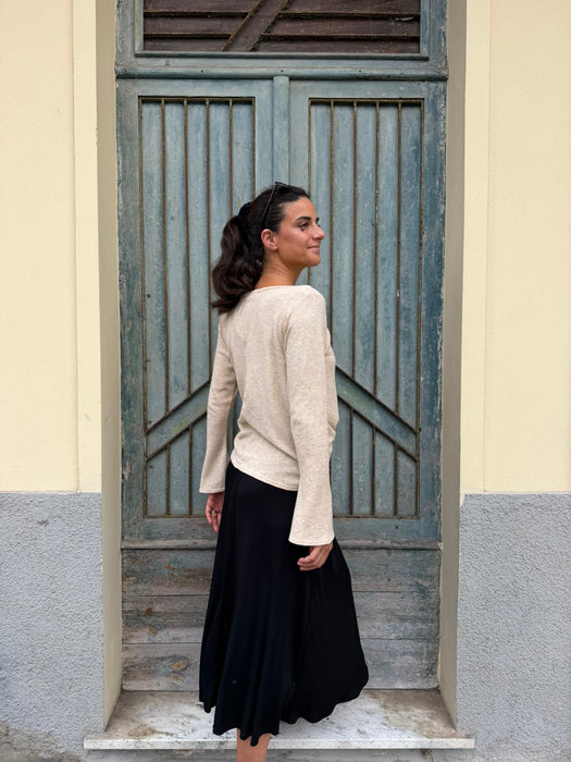 Maglia Cristiana beige/sabbia