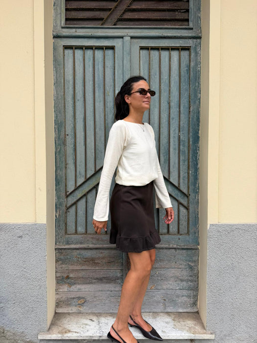 Maglia Cristiana avorio