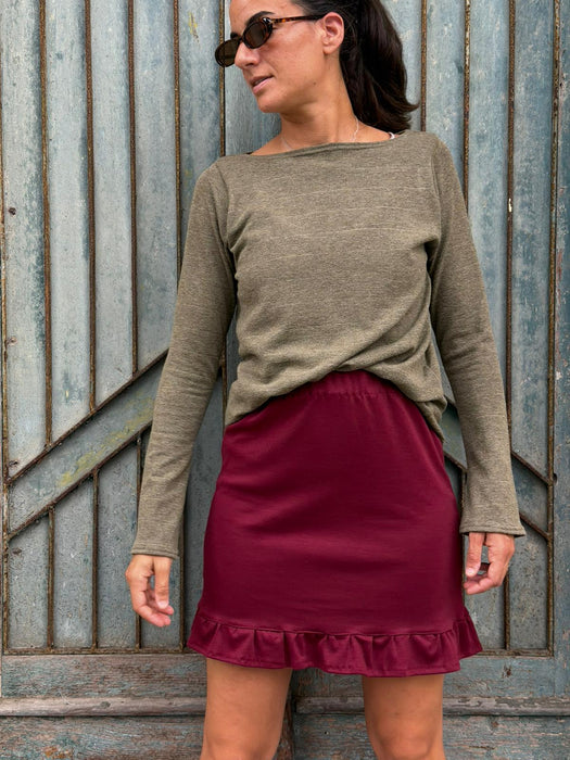 Maglia Cristiana verde salvia