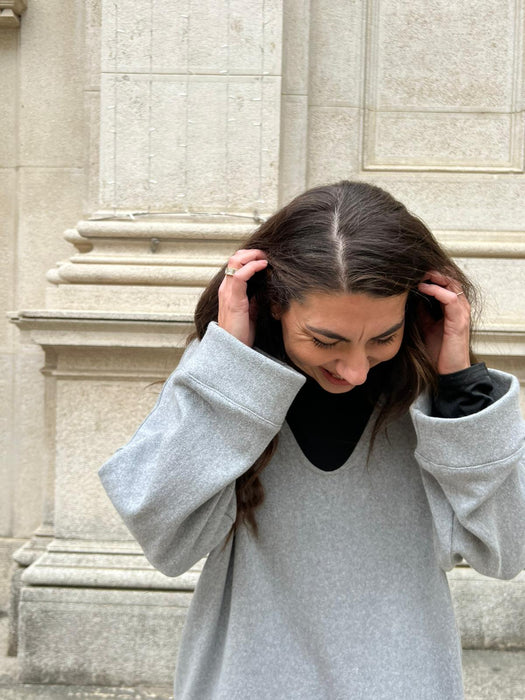 Maglione Amedeo grigio chiaro