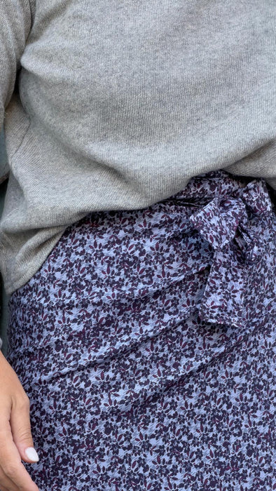 Maglia Nicole in lana grigio chiaro