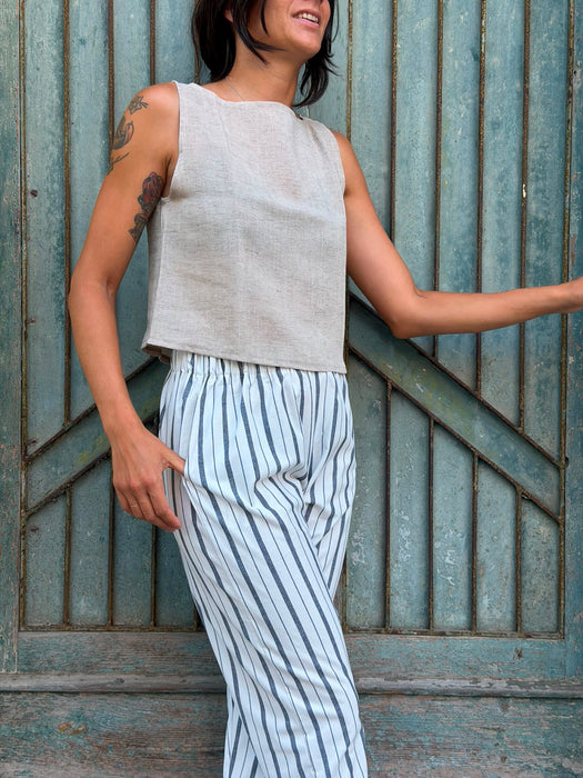 Pantaloni Asia a righe