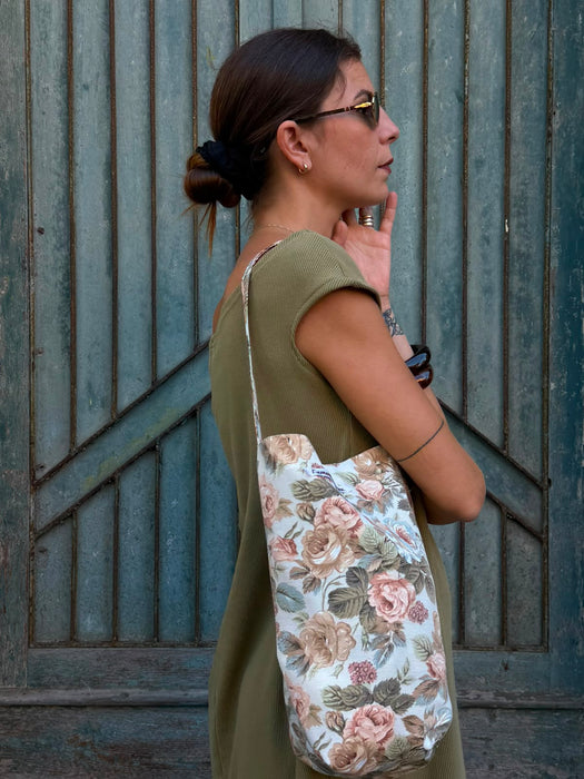 Borsetta BonBon in gobeline a fiori