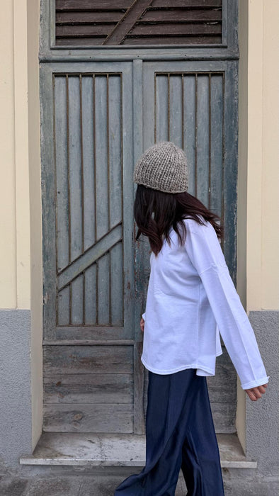 Maglia Carolina in jersey bianco