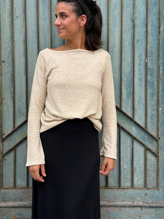 Maglia Cristiana beige/sabbia