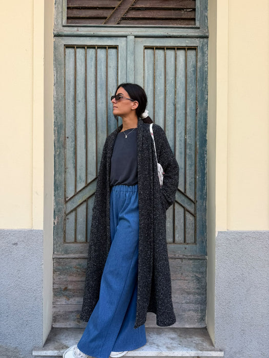 Pantaloni Mia in jeans lavaggio chiaro