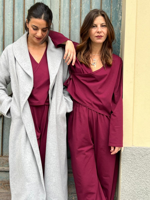 Capospalla Diletta grigio chiaro