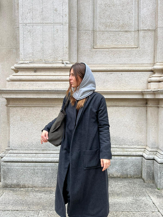 Balaclava double grigio