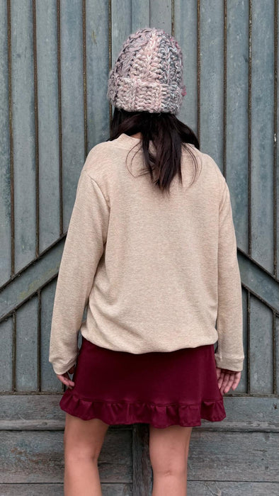 Cardigan Rebecca beige/sabbia