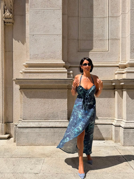 Abito Cesare in fantasia tiedye