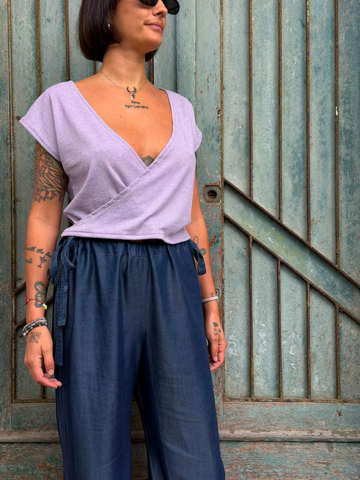 T-shirt Agnese lilla