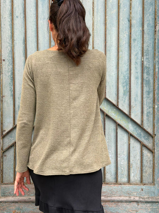Maglia Cristiana verde salvia