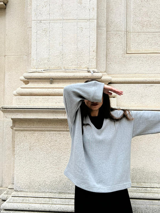 Maglione Amedeo grigio chiaro