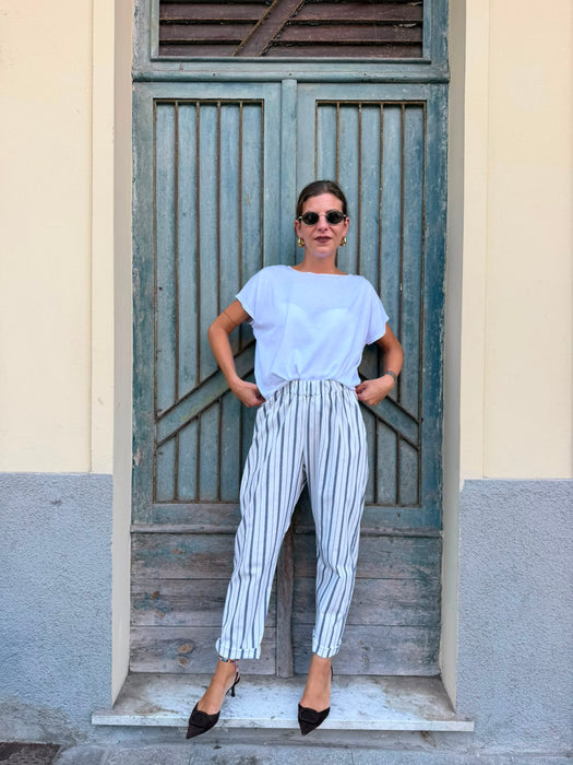 T-shirt Scatoletta bianca