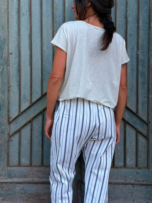 Pantaloni Asia a righe
