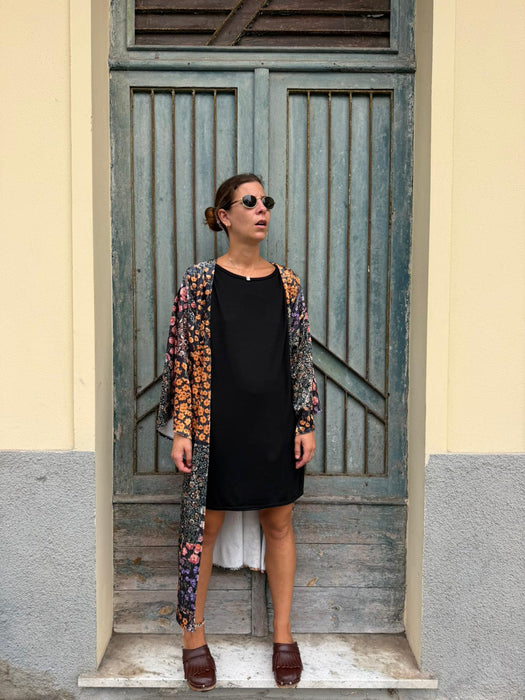 Abito Ada in punto Milano nero