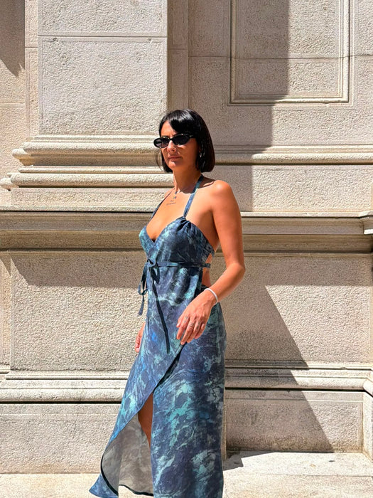 Abito Cesare in fantasia tiedye
