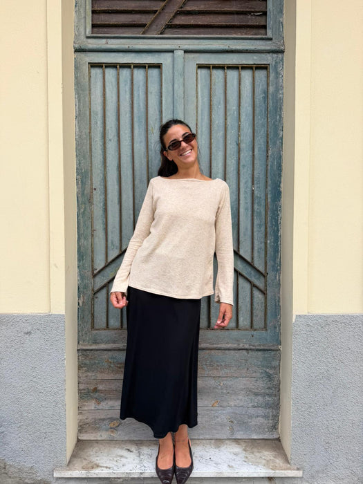 Maglia Cristiana beige/sabbia