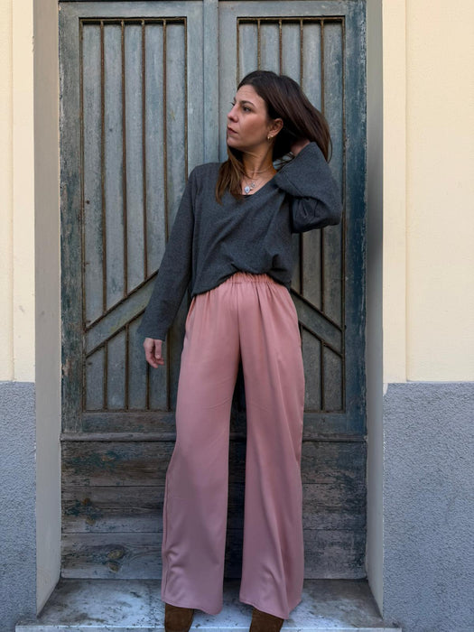 Maglia Frida verde/grigio