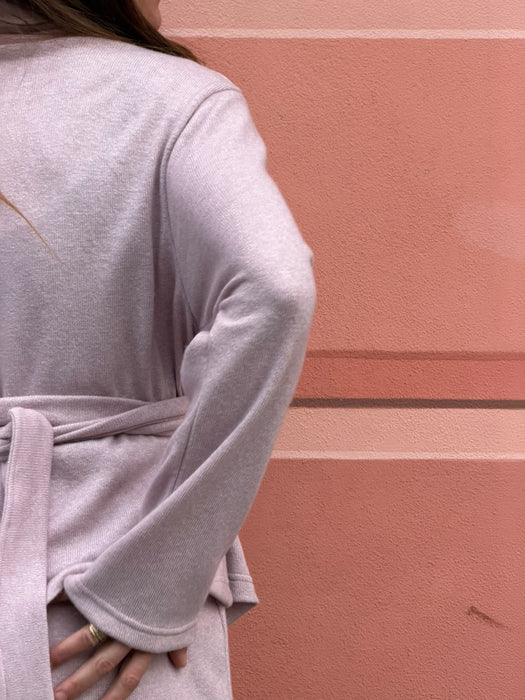 Cardigan Romeo in cashmere rosa