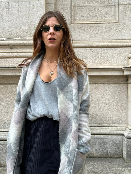 Capospalla Marinella midi a quadri