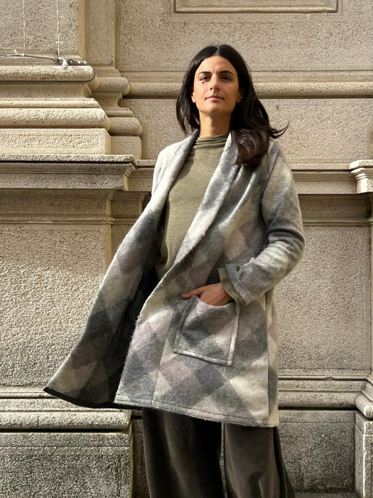 Capospalla Marinella midi a quadri