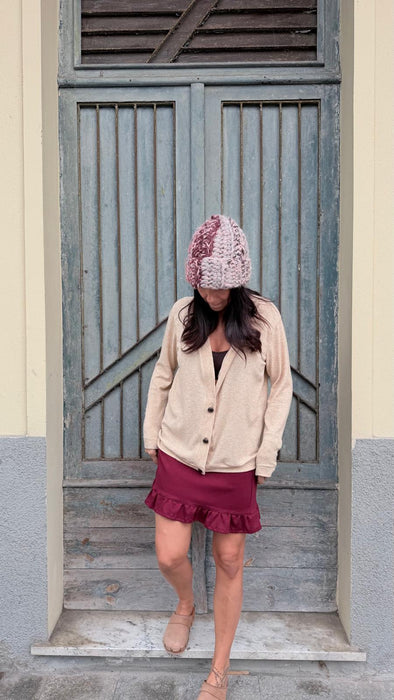 Cardigan Rebecca beige/sabbia