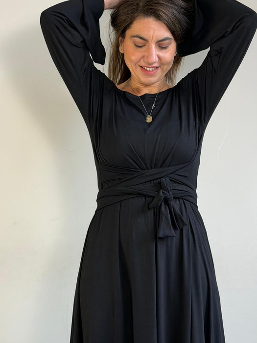 Abito Osvaldo lungo nero