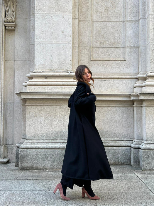 Capospalla Diletta in lana nera