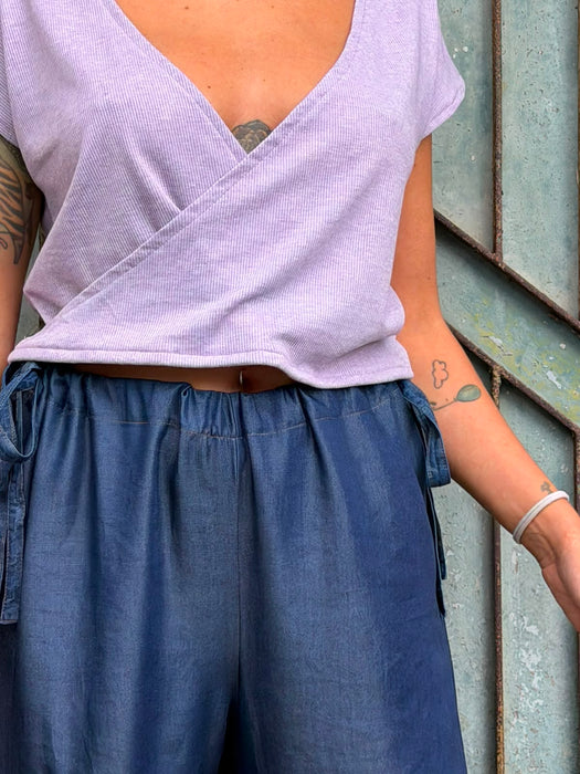 T-shirt Agnese lilla