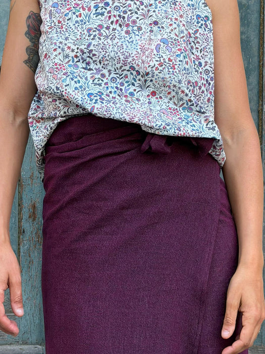Top Filomena a fiorellini colorati