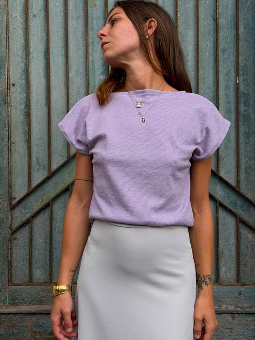 T-shirt Agnese lilla