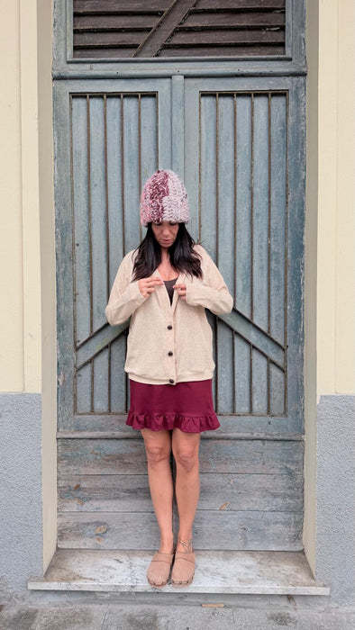 Cardigan Rebecca beige/sabbia