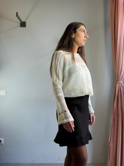 Gonna Tea in cotone nero