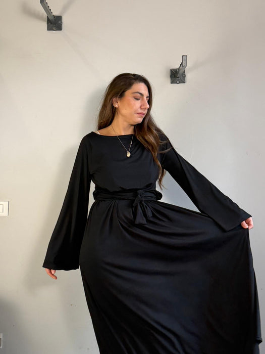 Abito Osvaldo lungo nero