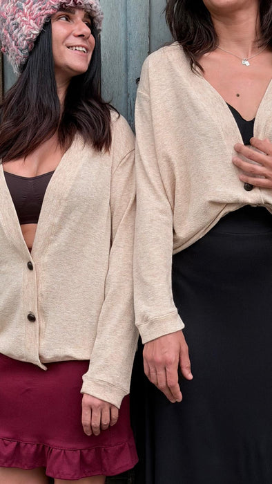 Cardigan Rebecca beige/sabbia