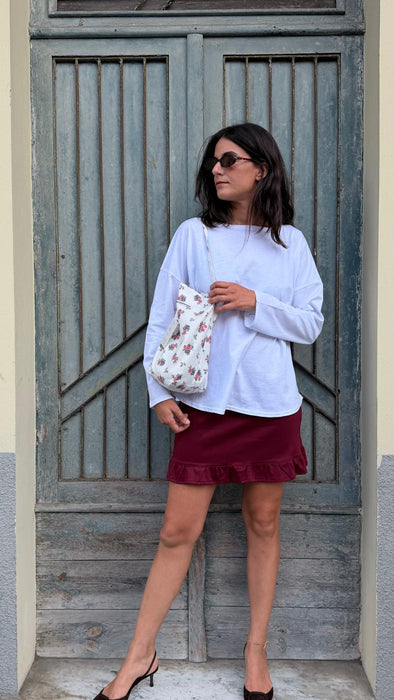 Maglia Carolina in jersey bianco