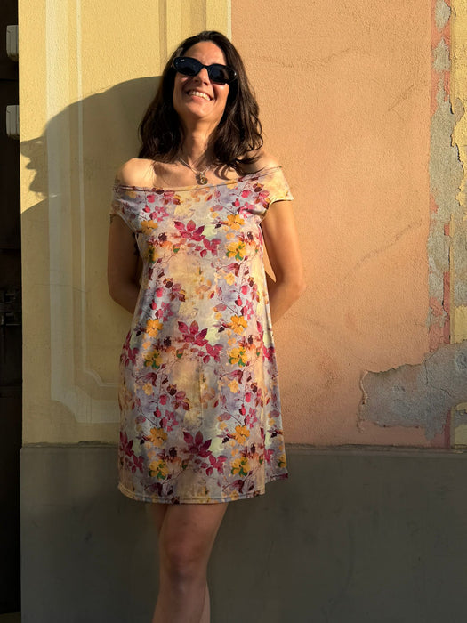 Abito Trubino in fantasia a fiori