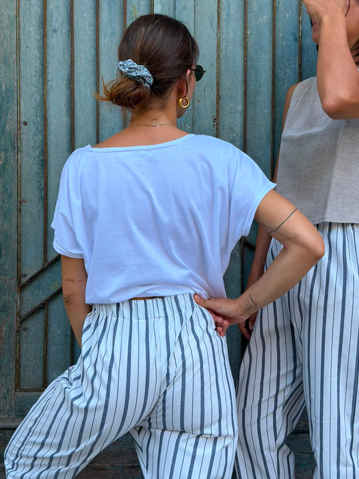 T-shirt Scatoletta bianca