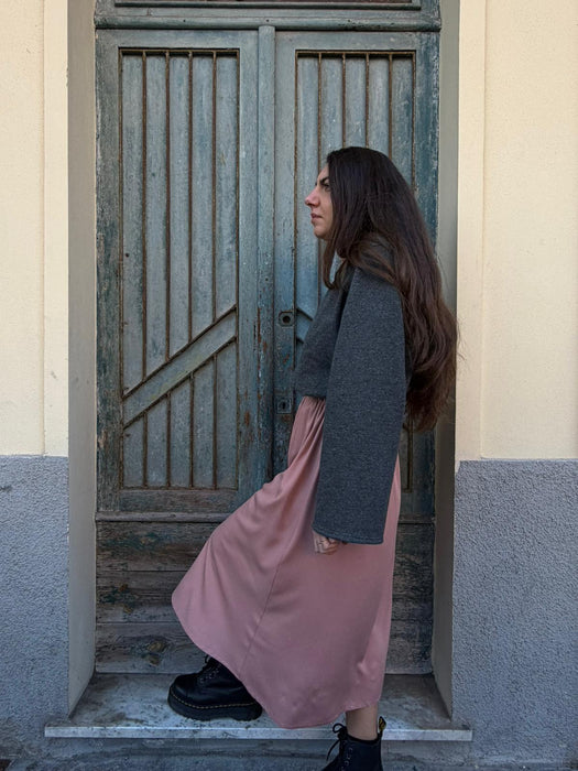 Maglia Frida verde/grigio