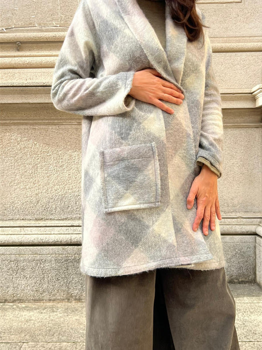 Capospalla Marinella midi a quadri