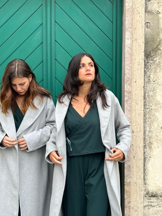 Capospalla Diletta grigio chiaro