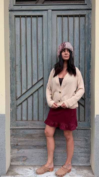 Cardigan Rebecca beige/sabbia