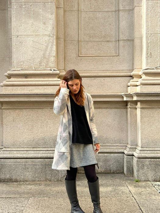 Capospalla Marinella midi a quadri