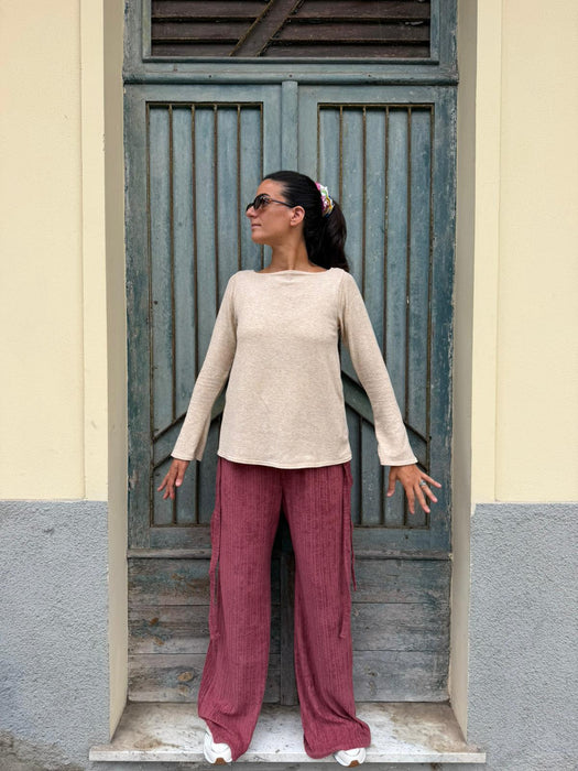 Maglia Cristiana beige/sabbia